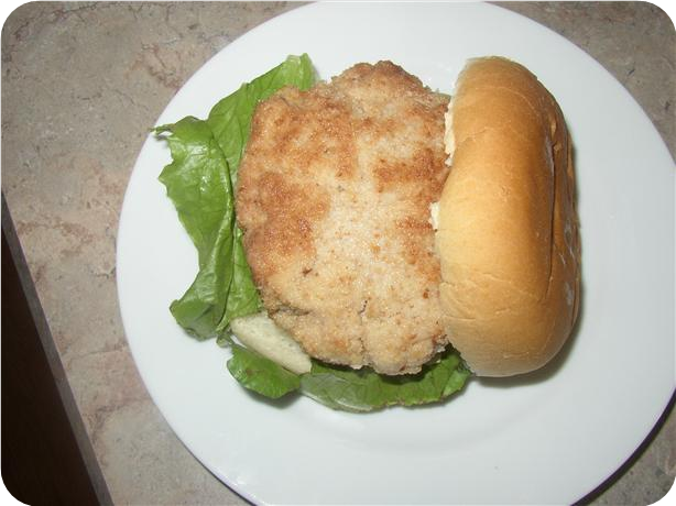 Chicken Pattie Sandwiches