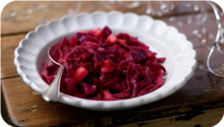 Devilish red cabbage