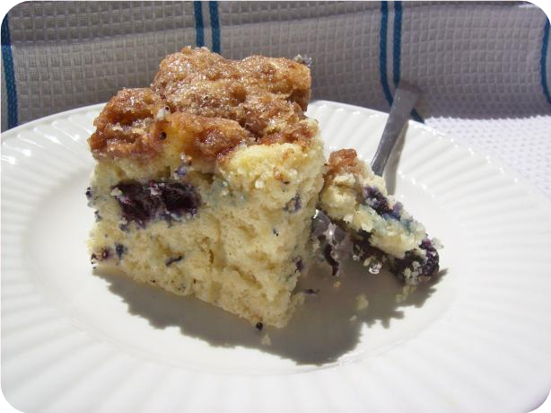 Streusel Blueberry Coffee Cake