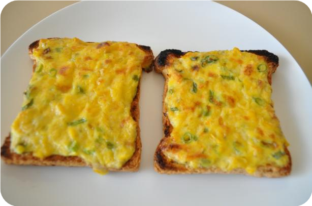Cheesy Corn Toasties