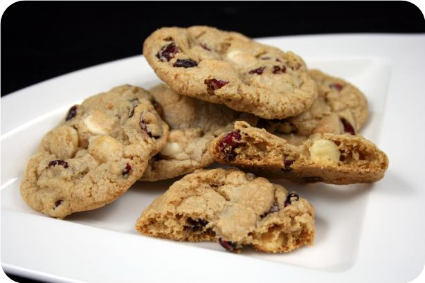 White Chocolate Cranberry Cookies