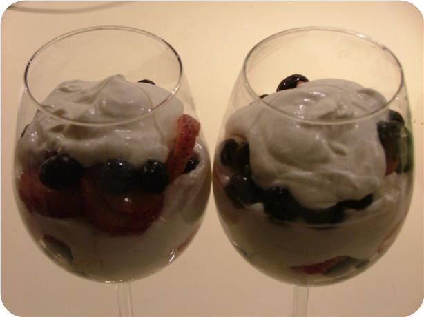 Berry Lemon Mousse Parfait