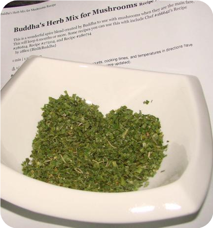 Buddha's Herb Mix for Mushrooms