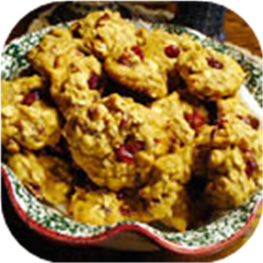 Cranberry Orange Oat Cookies