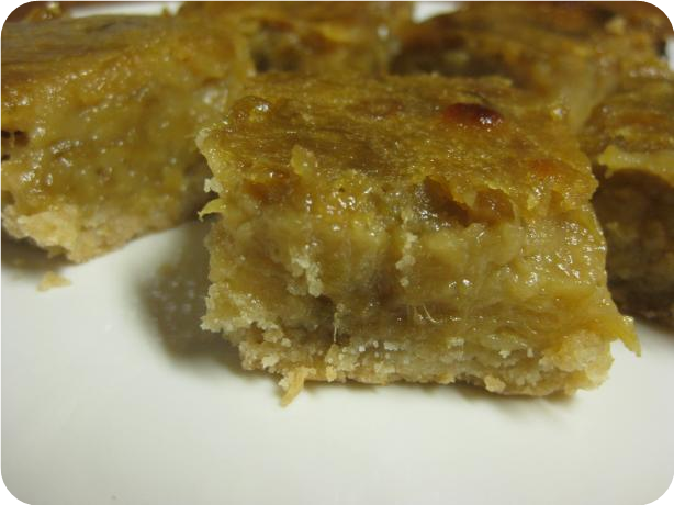 Rhubarb Squares