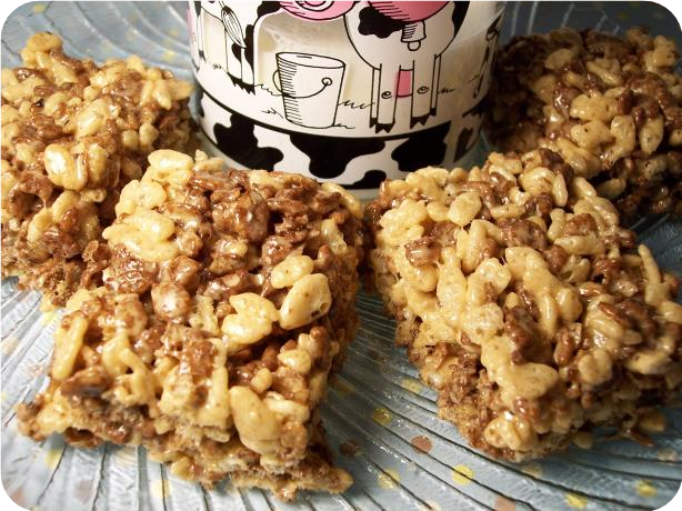 Mocha Marshmallow Crispy Treats