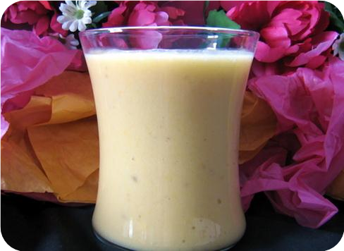 Peachy Banana Smoothie