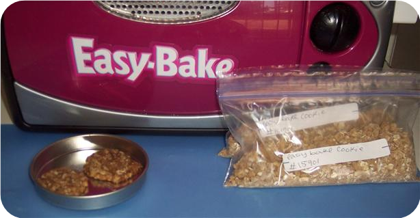 Easy Bake Oven Oatmeal Cookie Mix