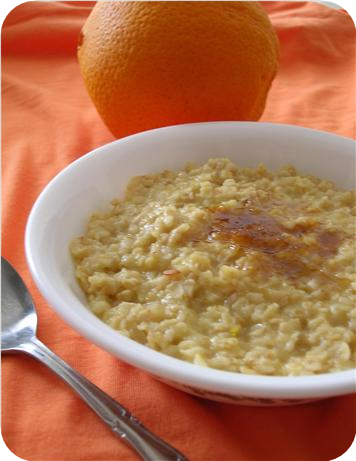 Orange Oatmeal