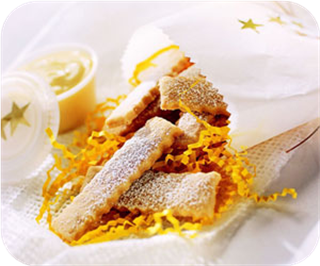 Macadamia nut shortbread 