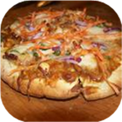 Satay Chicken Pizza