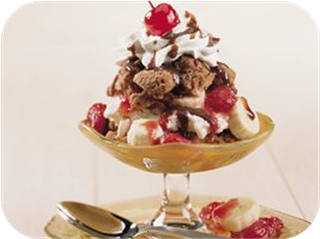 Banana Split Shortcakes