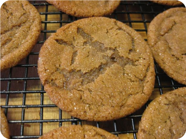 Chewy Molasses Cookies