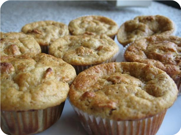 Applesauce Raisin Bran Muffins