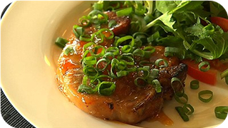 Apricot and Mustard Pork Chops