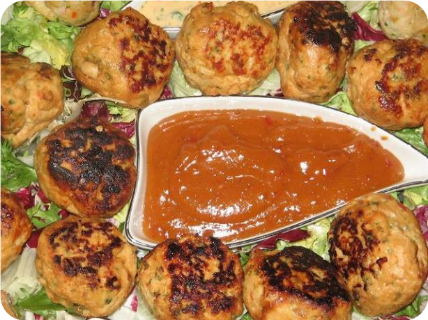 Spicy Chicken Balls