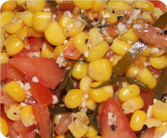 Corn and Tomato Salsa With Cilantro