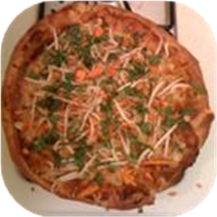Thai Chicken Pizza  
