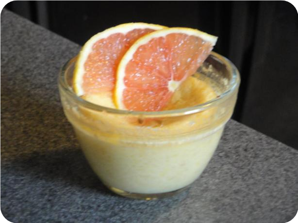 Allison &amp; Diana's Orange Custard