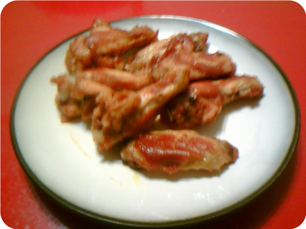 Barbecued Chicken Wings