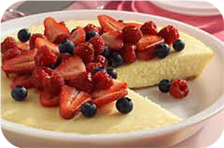 PHILADELPHIA 3-STEP Low-Fat Berry Cheesecake
