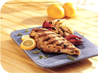 Grilled Lemon Chicken with Fennel and Onion