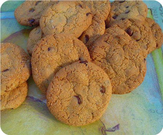 Sweet &amp; Salty Chocolate Almond Cookies