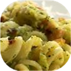  Pasta with broccoli pesto
