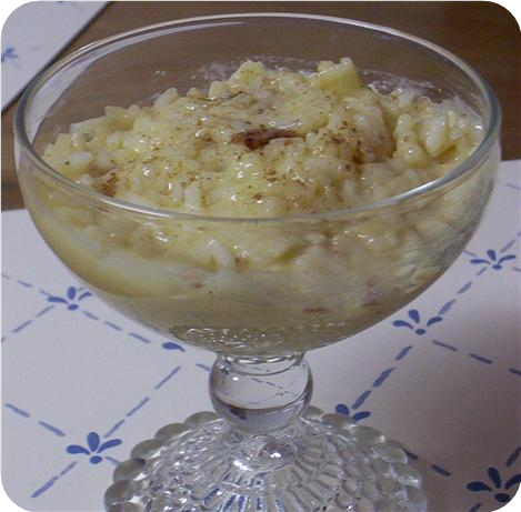 Greek Lemon-Rice Pudding
