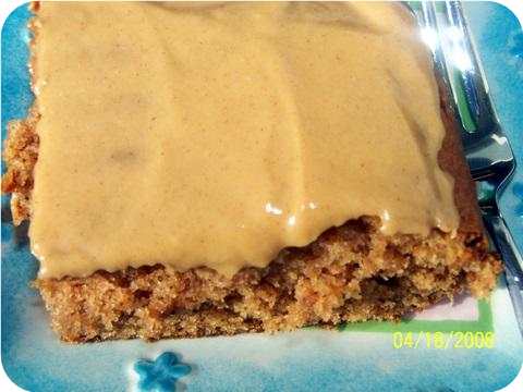 Peanut Butter Apple Cake