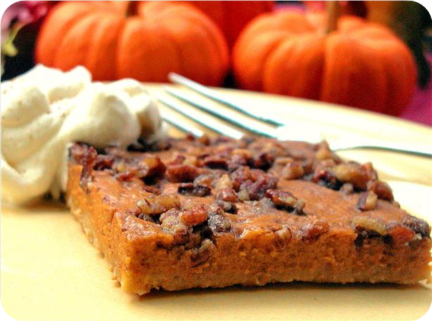 Pumpkin Pie Squares