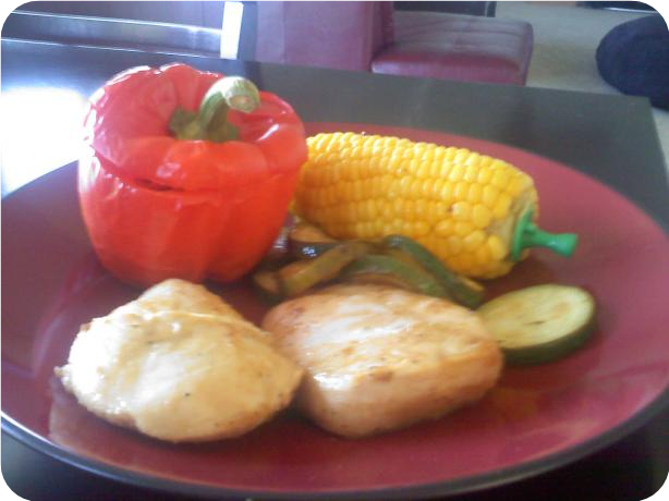 Fresh Rosemary Chicken and Zucchini