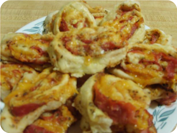 Cheese and Ham Scrolls