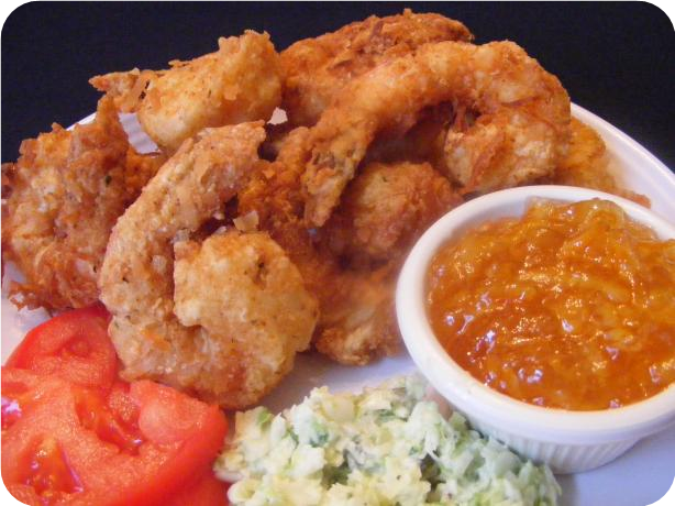 Paula Deen's Coconut Shrimp With Orange Marmalade Dipping Sauce