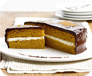 Pumpkin sandwich cake 