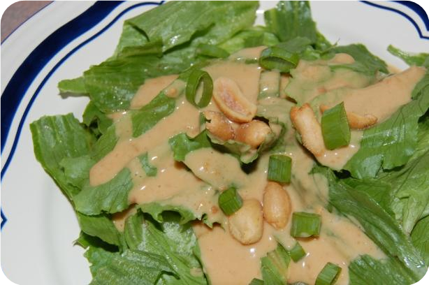 A Peanut Vinaigrette