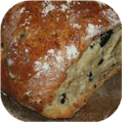 Mediterranean Black Olive Bread
