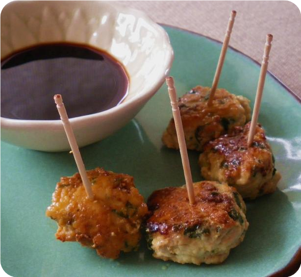 Chicken and Cilantro Bites