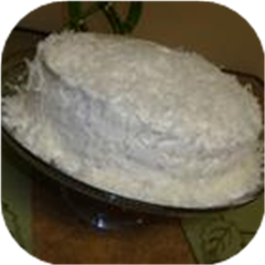 Coconut Coffee Liqueur Cake