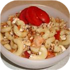 Zesty Feta and Shrimp Summer Pasta Salad