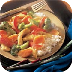Creamy Chicken Stir-Fry