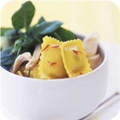 Ravioli Chicken Soup