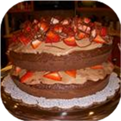 Chocolate Strawberry Shortcake