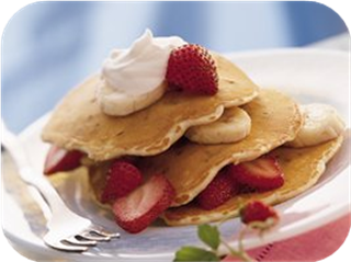 Chocolate Chip-Banana Pancakes