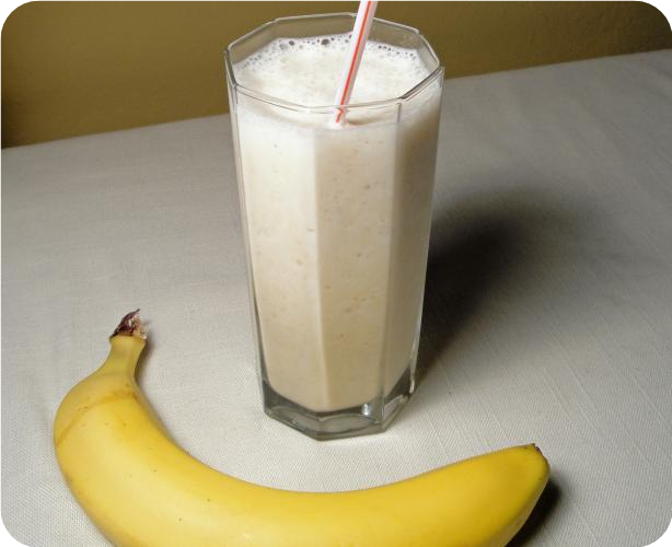 Little Lachie's Banana Smoothie.