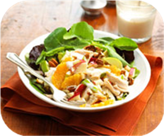 Crunchy Chicken and Fruit Salad