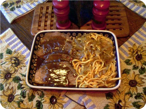 Crock Pot Sauerbraten