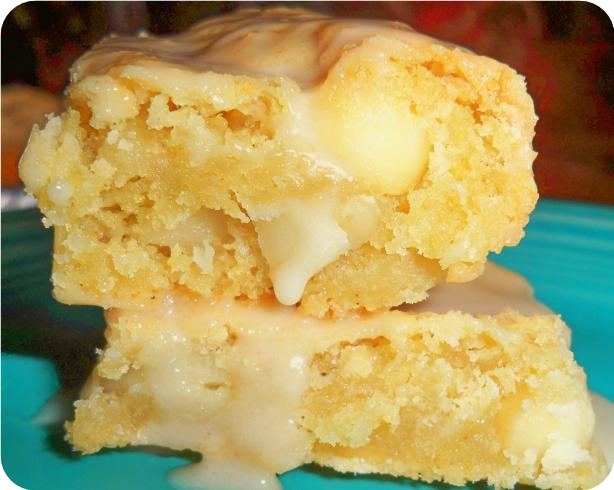 Nutty Eggnog Bars