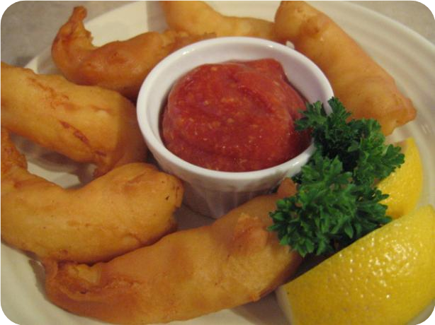Batter-Fried Shrimp