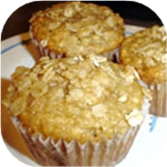 Banana Oat Muffins
